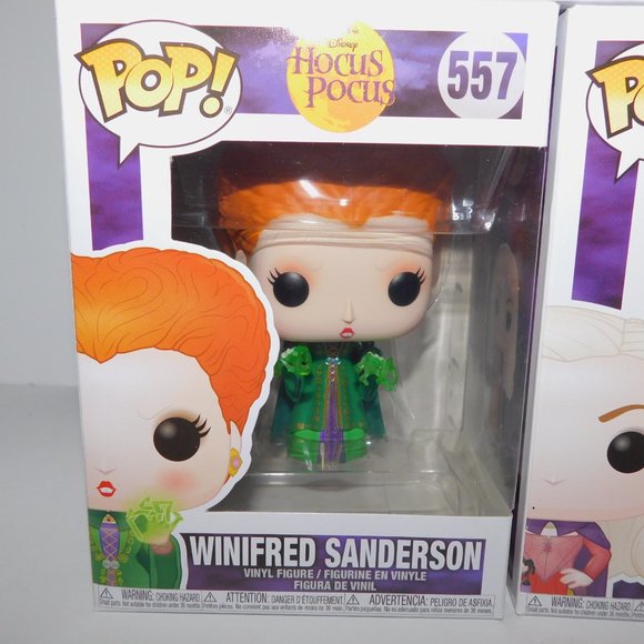 FUNKO Disney Hocus Pocus Sarah Mary Winnifred Sanderson 557 558 559 Figures NEW - Picture 3 of 7